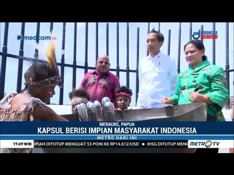 Monumen Kapsul Waktu di Merauke Simpan Impian Anak Indonesia