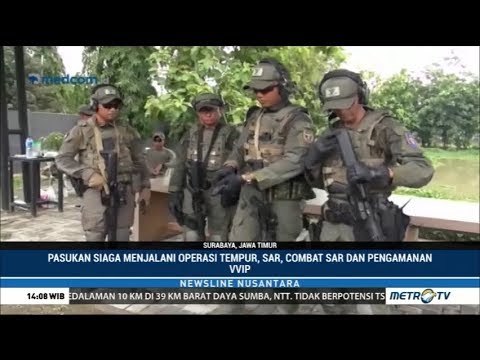 Melihat Latihan Tempur Ala Batalyon Intai Amfibi Marinir