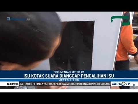 Siapa Lakukan Politisasi Kotak Suara Kardus?