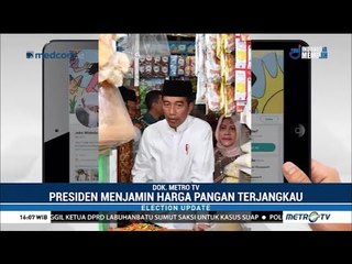 Jokowi Prihatin Harga Pangan Jadi Komoditas Politik