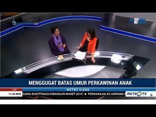 Menggugat Batas Umur Perkawinan
