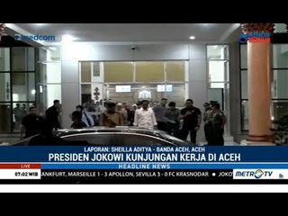 Ini Agenda Jokowi Selama di Aceh