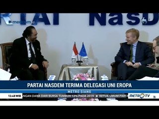 Partai NasDem Terima Delegasi Uni Eropa