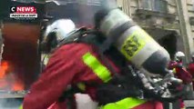 Gilets jaunes : plusieurs incendies dans Paris