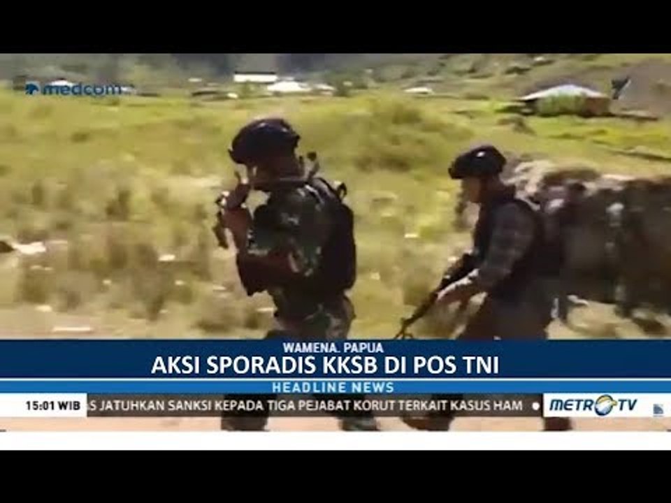 Pos TNI di Yigi Diserang KKSB, Dua Prajurit Terluka