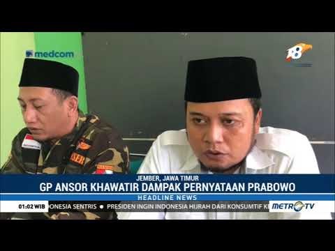 GP Ansor Jember Kecam Prabowo soal Kedutaan Australia