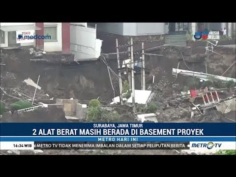 Penyebab Jalan Ambles Gubeng Belum Diketahui