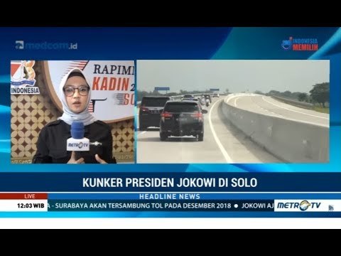 Jokowi Resmikan Ruas Baru Tol Trans Jawa: Tol Sragen-Ngawi