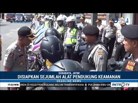 2.500 Personel Siap Amankan Pergantian Tahun di Surabaya