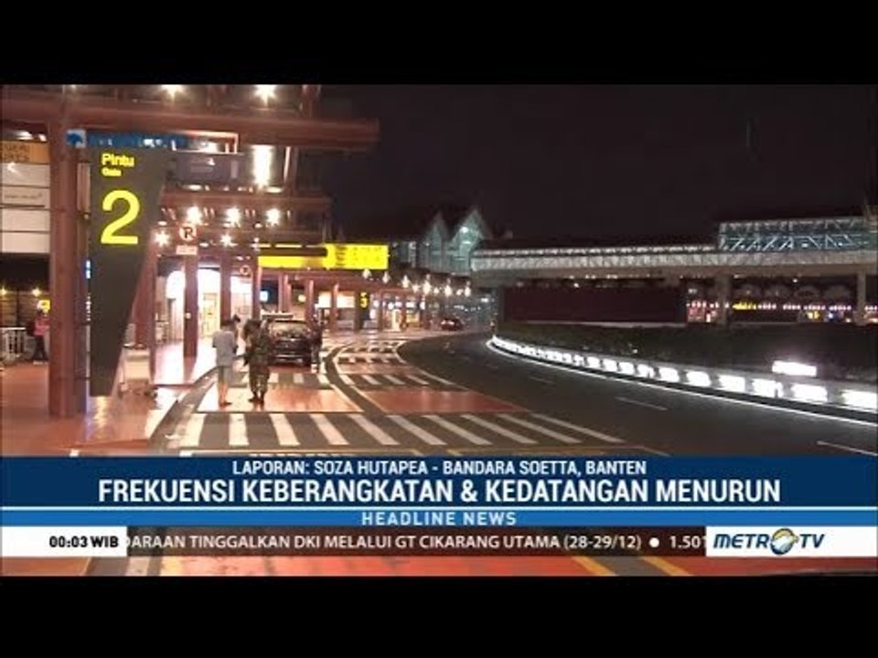 Bandara Soetta  Sepi Pemudik