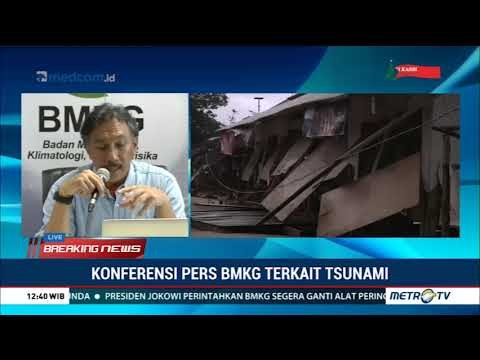 Longsoran Gunung Anak Krakatau Penyebab Tsunami Selat Sunda