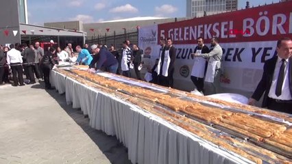 Bursa 10 Dakika 10 Metrelik Börek Yedi