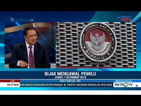 Bedah Editorial Media Indonesia: Bijak Mengawal Pemilu