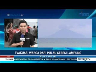Ratusan Warga Pulau Sebesi akan Tiba di Bakauheni