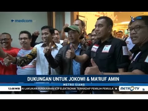 Jokowi-Ma'ruf Tim Mendapat Dukungan Tim Relawan Nasional #01