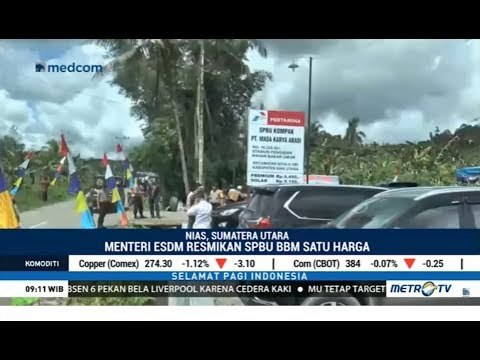 Mantap! RI Terus Tambah SPBU BBM Satu Harga di Wilayah Terluar