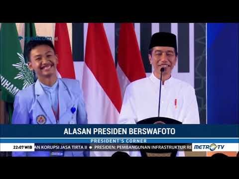 Ini Alasan Jokowi Gemar Berswafoto di Tahun Politik