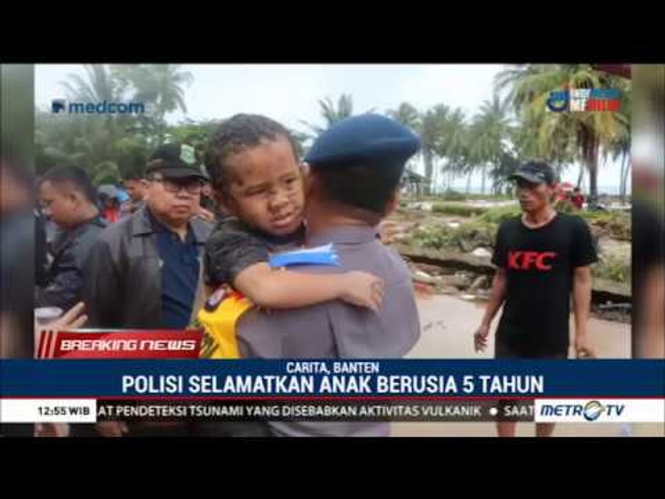 Bocah Korban Tsunami di Banten Ditemukan Selamat