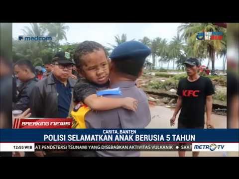Bocah Korban Tsunami di Banten Ditemukan Selamat