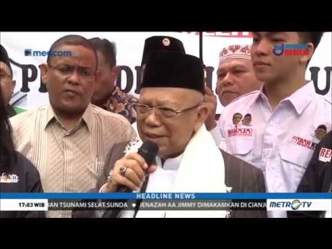 Ma'ruf Amin Dijadwalkan Kunjungi Korban Tsunami Banten Besok