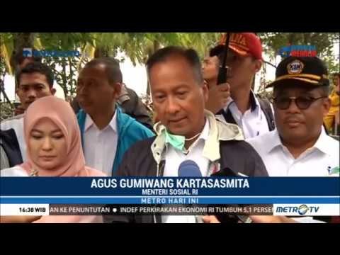 Mensos Janjikan Santunan Rp15 Juta untuk Korban Tsunami