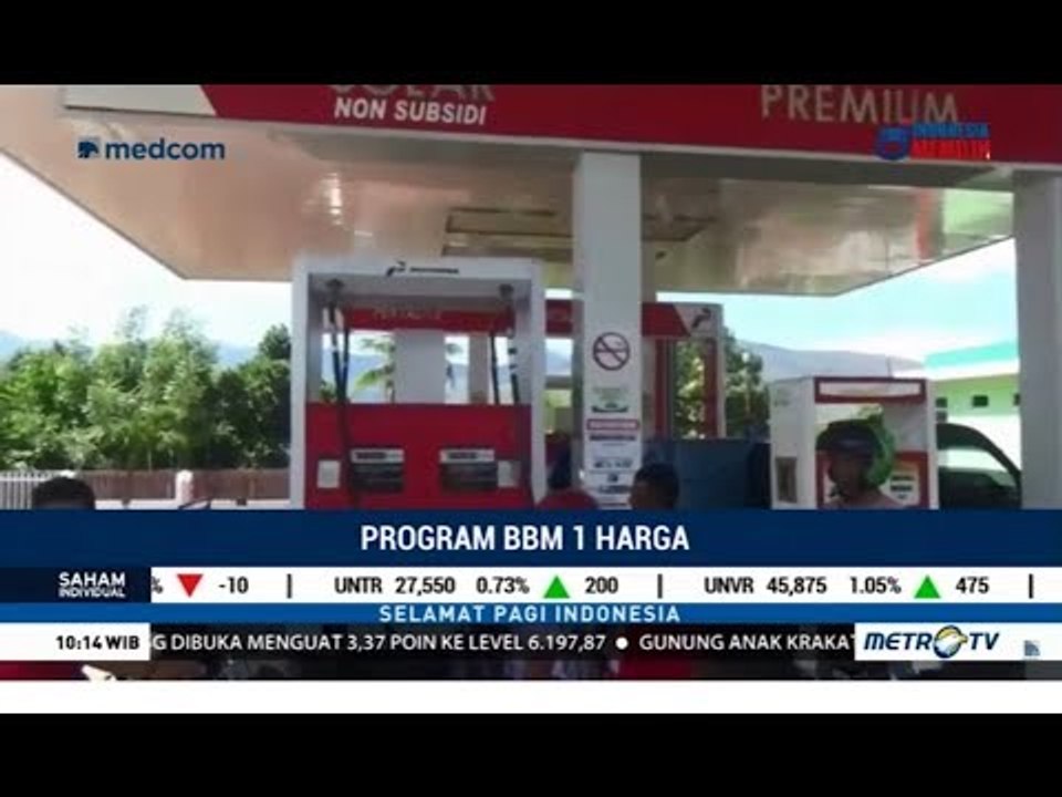 RI Sukses BBM Satu Harga dari Sabang Sampai Merauke