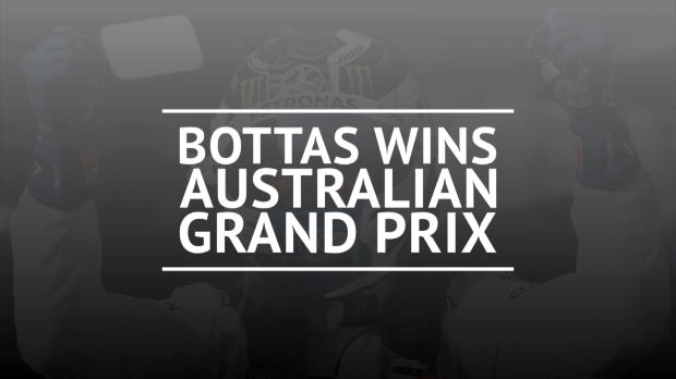Bottas wins Australian grand prix