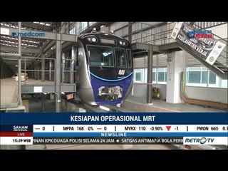 MRT Jakarta Beroperasi Maret 2019