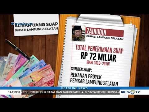 Ini Daftar Aliran Suap Zainudin Hasan