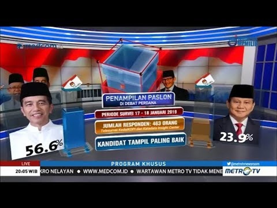 Pascadebat Pilpres Perdana: Jokowi atau Prabowo?