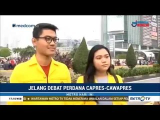 Jelang Debat Capres, Ini Harapan Masyarakat
