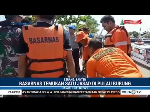 Basarnas Temukan Satu Jenazah di Pulau Burung Banten