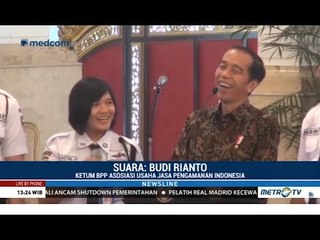 Cerita Para Satpam Terharu Akhirnya Bisa Masuk Istana Bertemu Presiden