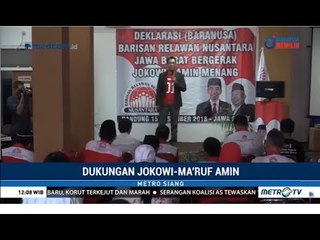 Deklarasi "Baranusa Jabar" Dukung Jokowi-Ma'ruf
