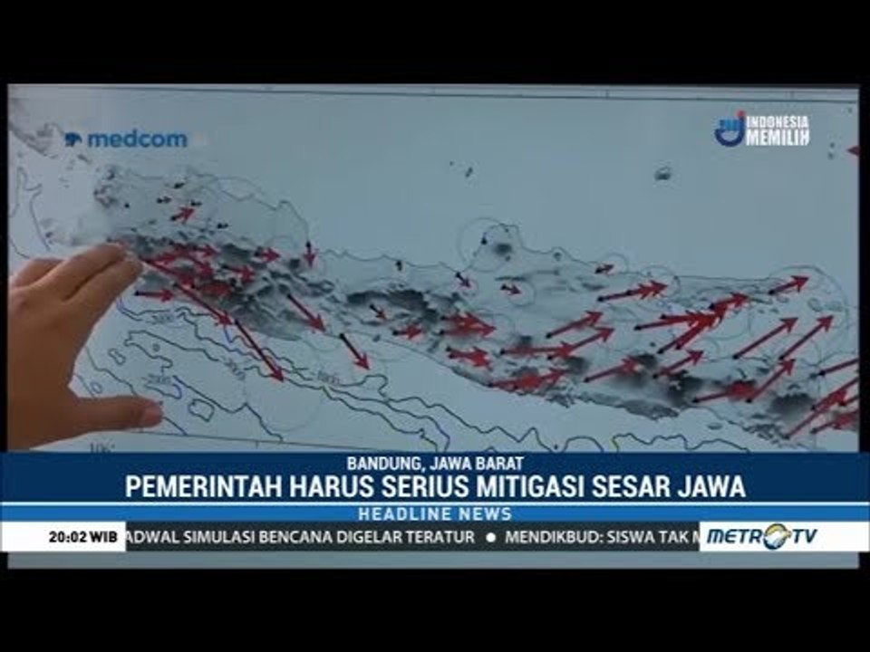 Pemerintah Diminta Serius Mitigasi Sesar Jawa