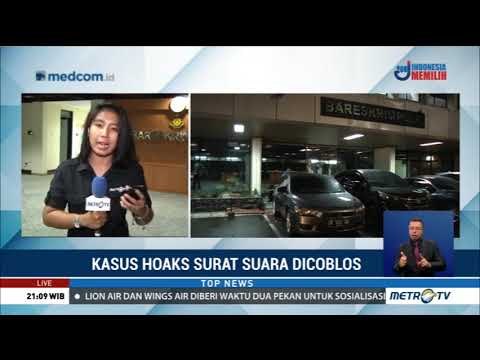 Polisi Kembali Tangkap Penyebar Hoaks 7 Kontainer Surat Suara Tercoblos