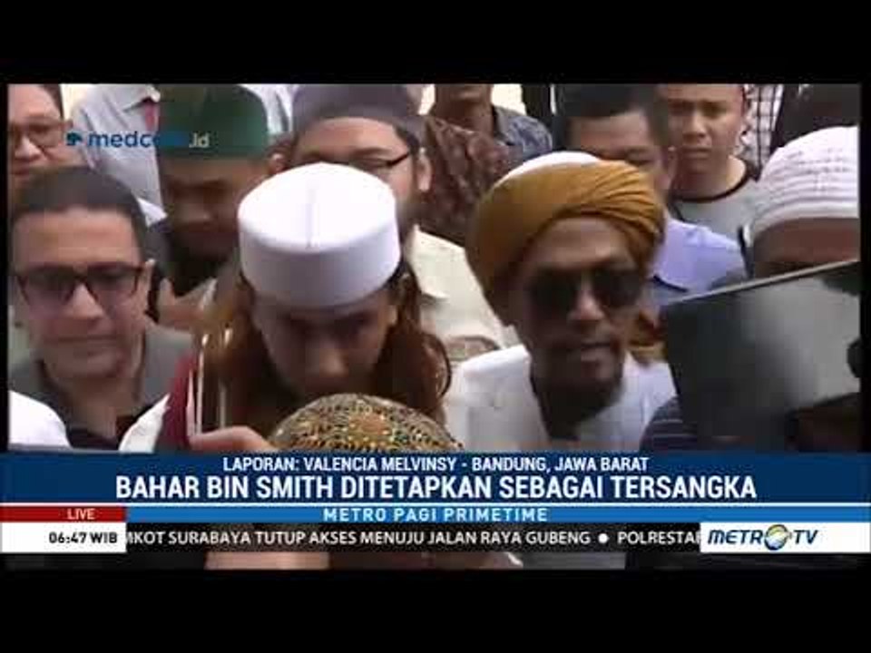 Jadi Tersangka, Bahar bin Smith Dijerat dengan Pasal Berlapis