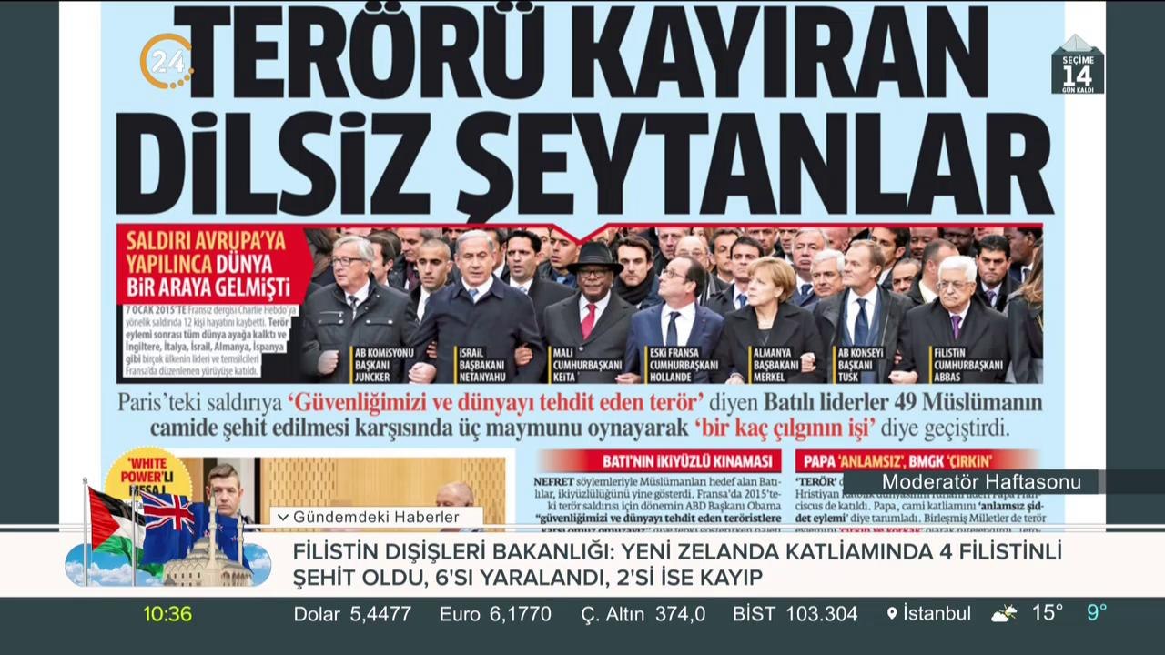 Star gazetesinin birinci sayfasında öne çıkan haberler