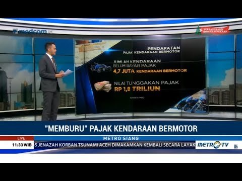 Di Jakarta 4,7 Juta Kendaraan Belum Bayar Pajak