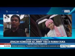Jenazah Aa Jimmy Tiba di Rumah Duka