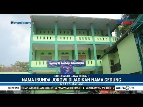 Nama Ibunda Jokowi Jadi Nama Gedung di Ponpes