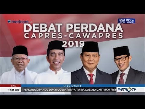 Strategi Capres Cawapres di Debat Perdana