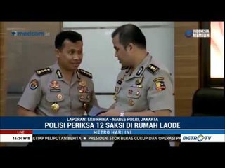 Polisi Periksa 12 Saksi Terkait Teror  Molotov di Rumah Laode