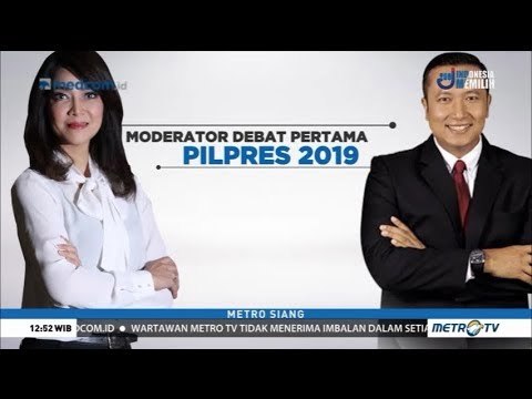Mengenal Moderator Debat Pertama Pilpres