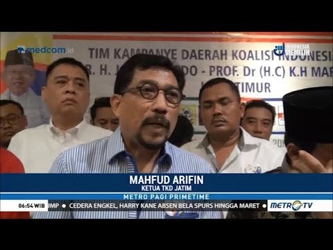 TKD Jokowi-Ma'ruf di Jatim Gelar Nonton Bareng Debat Capres 17 Januari