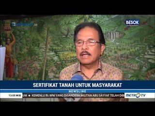 Pemerintah Kejar Target Penyerahan 9 Juta Sertifikat Tanah