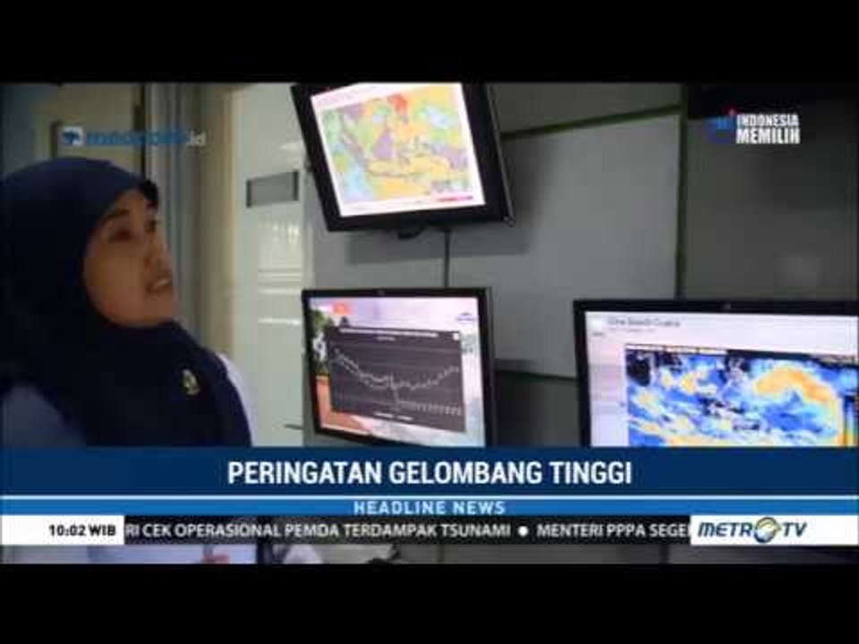 BMKG Peringatkan Gelombang Tinggi di Perairan Kalimantan dan Laut Jawa