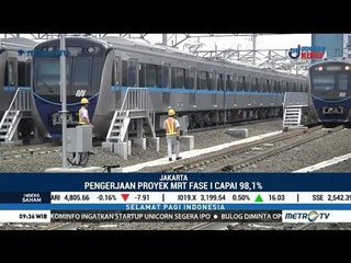 MRT Jakarta Beroperasi Maret 2019