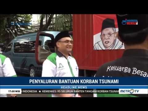 Relawan Milenial Jokowi-Ma'ruf Salurkan Bantuan ke Banten