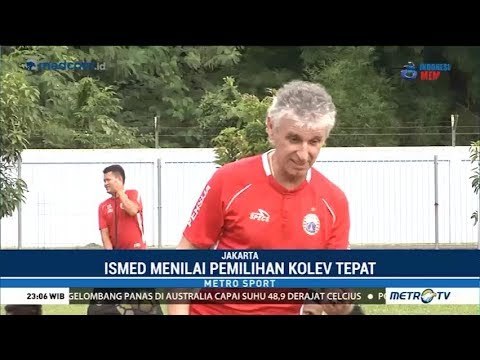 Latihan Perdana Ivan Kolev Bersama Persija